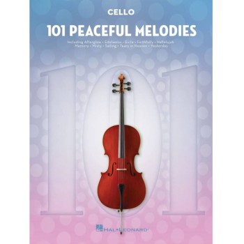 101 Peaceful Melodies for Cello (Čells)