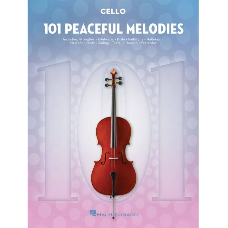 101 Peaceful Melodies for Cello (Čells)