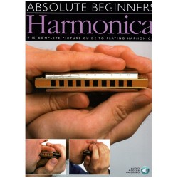 Grāmata - Absolute Beginners Harmonica