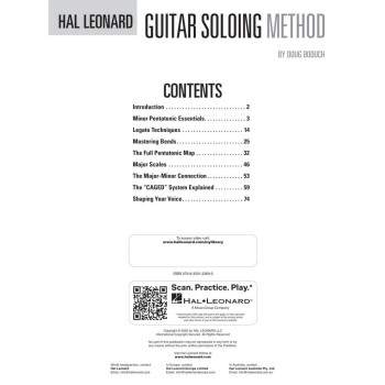 Hal Leonard Guitar Soloing Method (Ģitāra) Hal Leonard Guitar Soloing Method (Ģitāra)