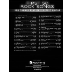 First 50 Rock Songs (Ģitāra) First 50 Rock Songs (Ģitāra)