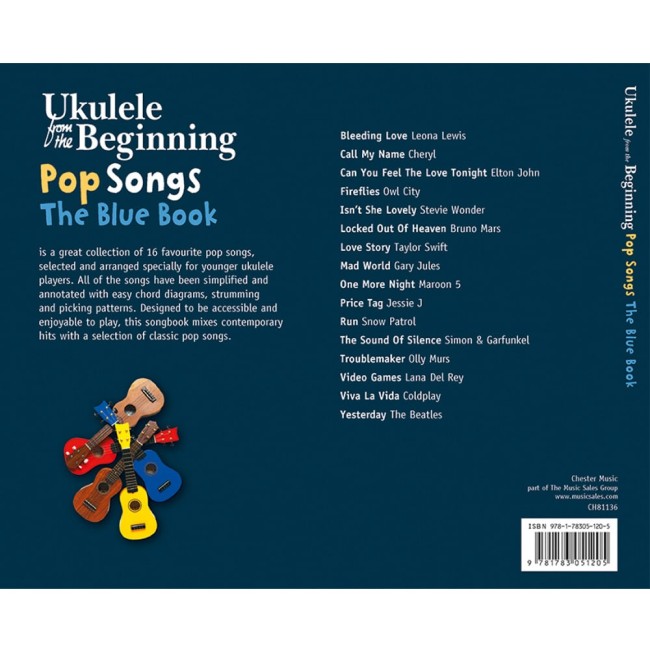 Ukulele From The Beginning Pop Songs Blue Book (Ukulele)