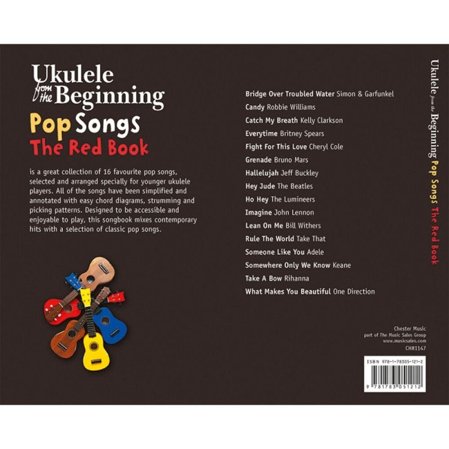 Ukulele From The Beginning Pop Songs Red Book (Ukulele)