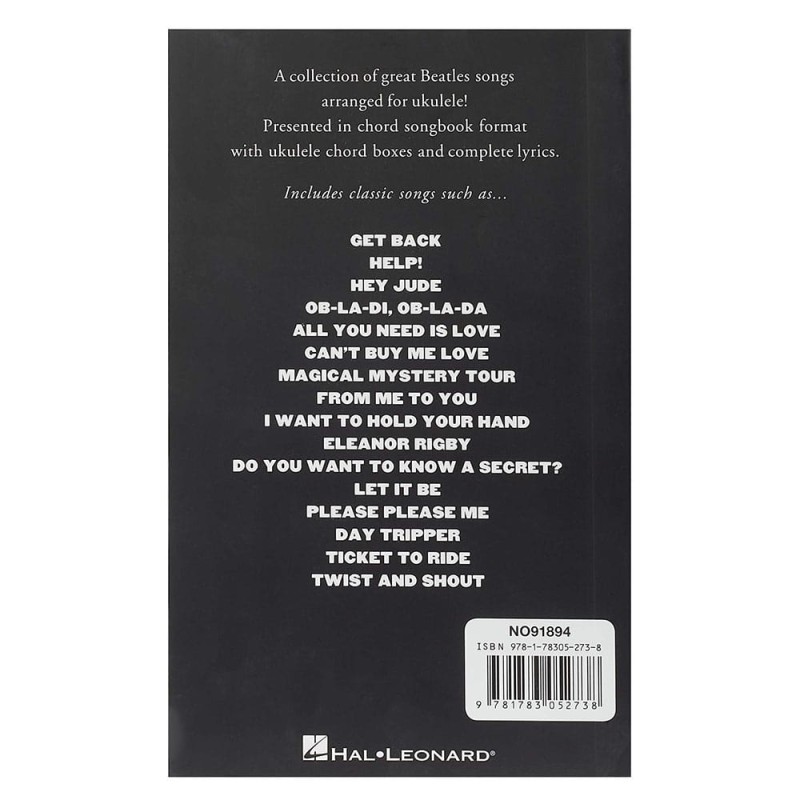The Little Black Book Of Beatles Songs For Ukulele The Little Black Book Of Beatles Songs For Ukulele