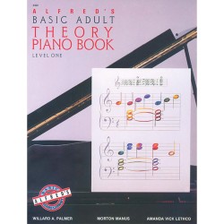 Alfred's Basic Adult Piano Course Theory Piano 1