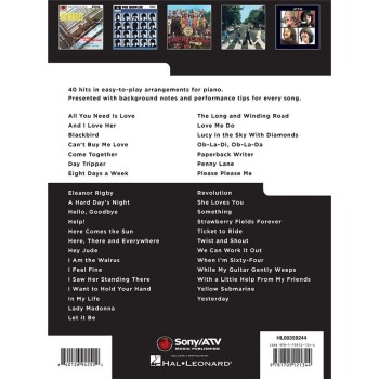 Really Easy Piano: The Beatles Collection (Klavieres) Really Easy Piano: The Beatles Collection (Klavieres)