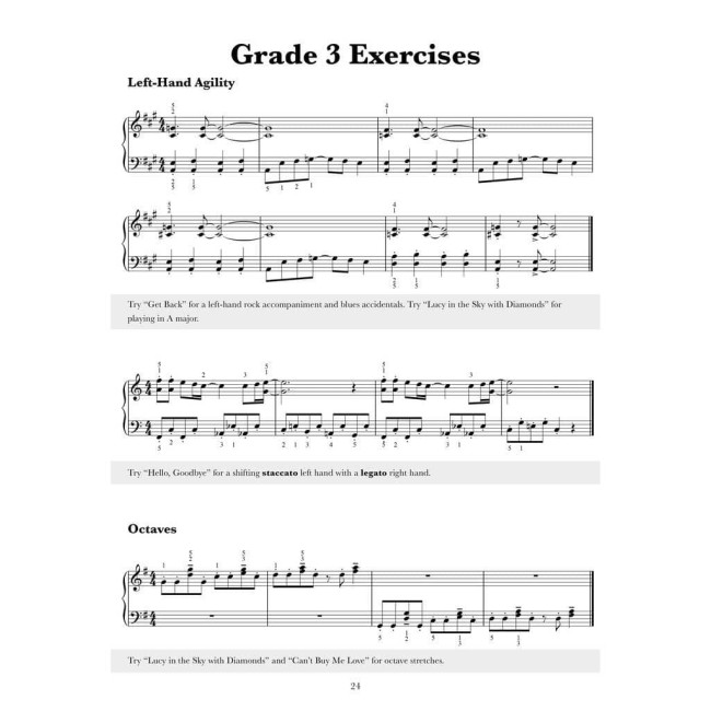 The Beatles: Graded Pieces for Piano - Grades 1-5 (Klavieres)