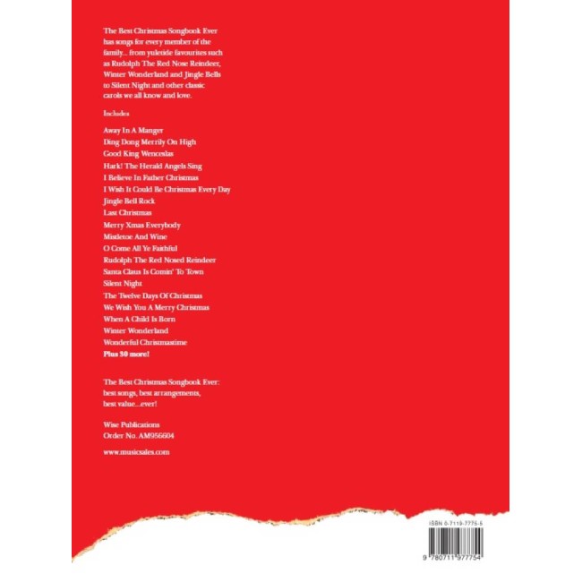 The Best Christmas Songbook Ever (Klavieres, Ģitāra, Vokāls)