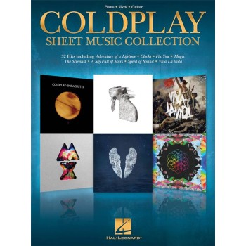 Coldplay: Music Collection (Klavieres, Ģitāra, Vokāls)