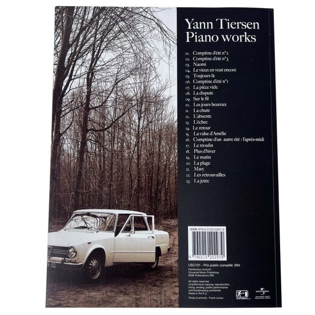 Yann Tiersen - Piano Works 1994-2003 (Klavieres)