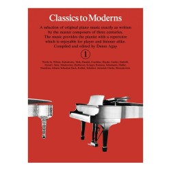 Classics To Moderns 1 (Piano)