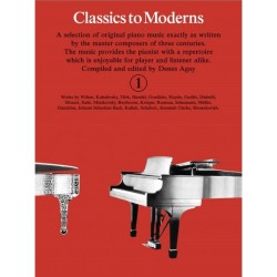 Classics To Moderns 1 (Klavieres) Classics To Moderns 1 (Klavieres)