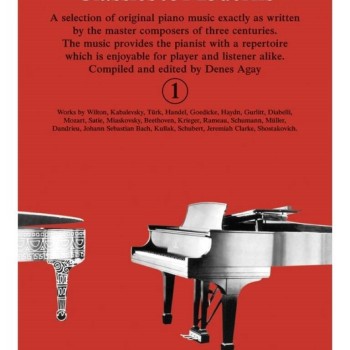 Classics To Moderns 1 (Klavieres)