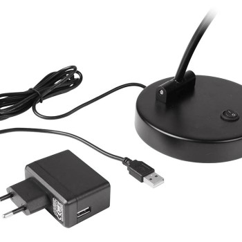 Klavieru LED lampa Boston PLM-600-BK