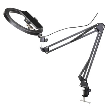 Telefona statīvs ar LED lampu WLNB-350