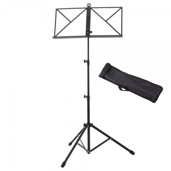 Music stand with bag SMS-750-BK