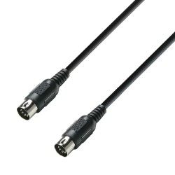 Adam Hall Midi cable K3 MIDI0600-BLK