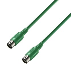 Adam Hall Midi cable K3 MIDI0075-GRN