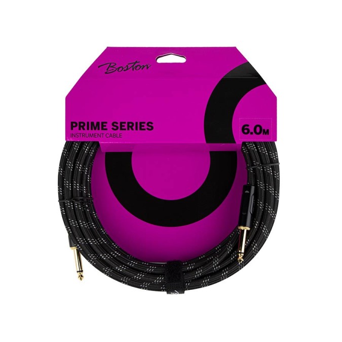 Instrumentu kabelis Boston GCRB-60 (6m) Instrumentu kabelis Boston GCRB-60 (6m)