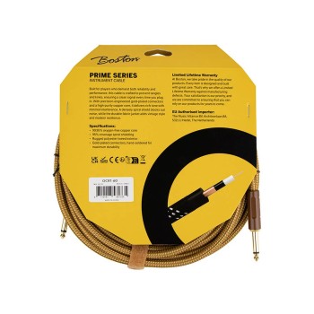 Instrumentu kabelis Boston GCRT-60 (6m) Instrumentu kabelis Boston GCRT-60 (6m)