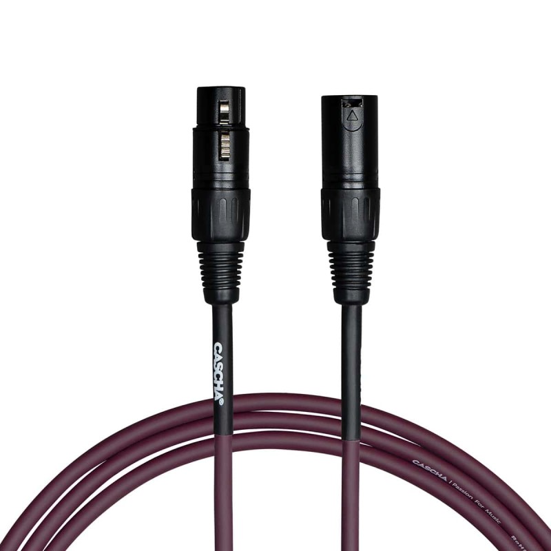 Mikrofona vads Cascha CCS-M1PU6 (6m) Mikrofona vads Cascha CCS-M1PU6 (6m)