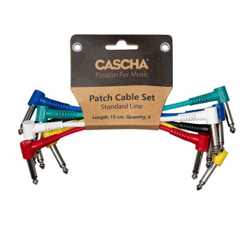 Kabeļu komplekts Cascha CCS-PCS1 (6 x 0,15m) Kabeļu komplekts Cascha CCS-PCS1 (6 x 0,15m)
