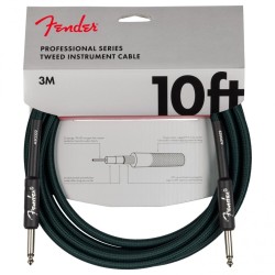 Fender Professional Cable Green Tweed 0990810146 (3m)