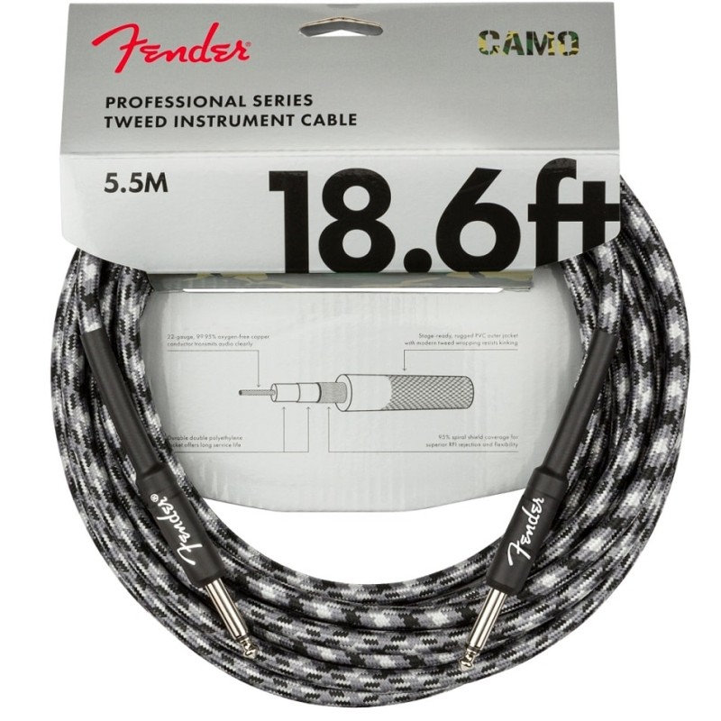 Instrumentu kabelis Fender 0990818124 (5,5m)