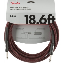 Fender Instrument Cable Red Tweed 0990820067 (5,5m)