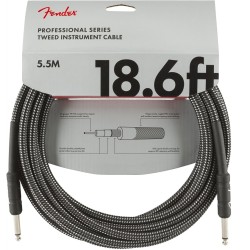 Fender Instrument Cable Gray Tweed 0990820068 (5,5m)