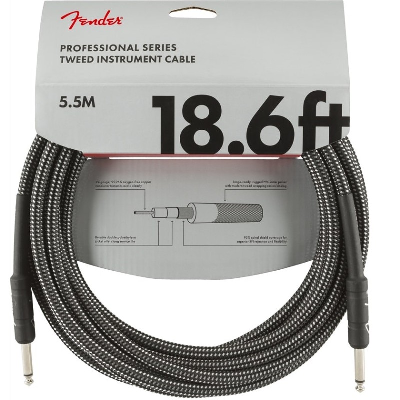 Instrumentu kabelis Fender 0990820068 (5,5m) Instrumentu kabelis Fender 0990820068 (5,5m)