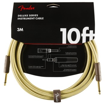 Instrumentu kabelis Fender Deluxe 0990820089 (3m) Instrumentu kabelis Fender Deluxe 0990820089 (3m)