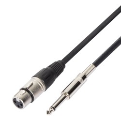 Balanced microphone cable Soundsation EMCXJ-5BK