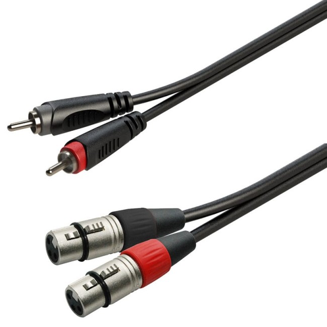 Audio vads GL-2RCA2XF3 (3m)