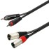 Audio vads GL-2RCA2XM3 (3m) Audio vads GL-2RCA2XM3 (3m)