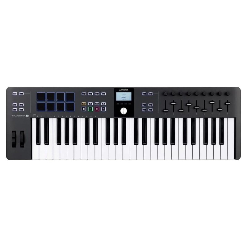 MIDI klaviatūra Arturia KeyLab Essential 49 MK3 BK MIDI klaviatūra Arturia KeyLab Essential 49 MK3 BK