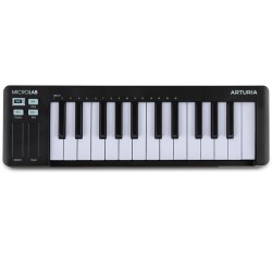 MIDI klaviatūra Arturia MicroLab-BK MK3 MIDI klaviatūra Arturia MicroLab-BK MK3