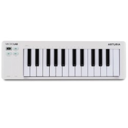 MIDI klaviatūra Arturia MicroLab-WH MK3 MIDI klaviatūra Arturia MicroLab-WH MK3