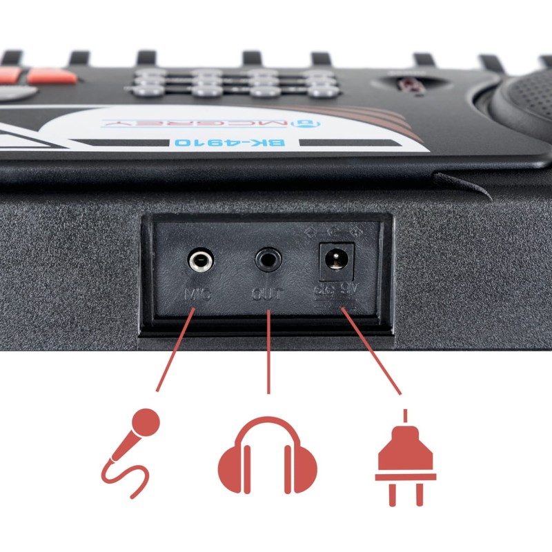 Sintezators McGrey BK-4910BK Sintezators McGrey BK-4910BK