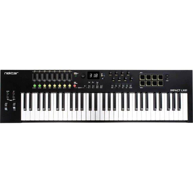 MIDI klaviatūra Nektar Impact LX61 MK3 MIDI klaviatūra Nektar Impact LX61 MK3