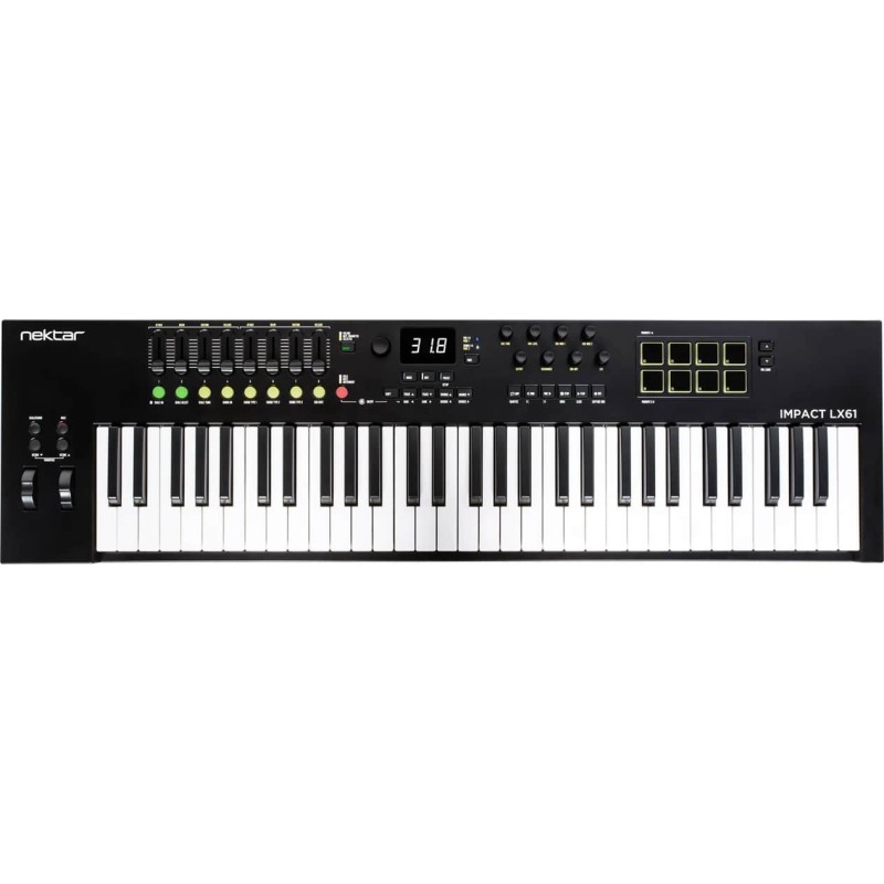 MIDI klaviatūra Nektar Impact LX61 MK3 MIDI klaviatūra Nektar Impact LX61 MK3