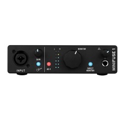 Arturia MiniFuse 1 Black USB Audio Interface
