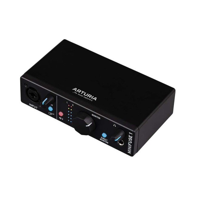 Audio interfeiss Arturia MiniFuse 1 Black