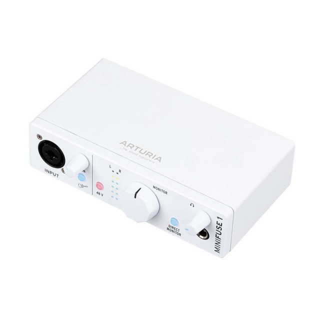 Audio interfeiss Arturia MiniFuse 1 White