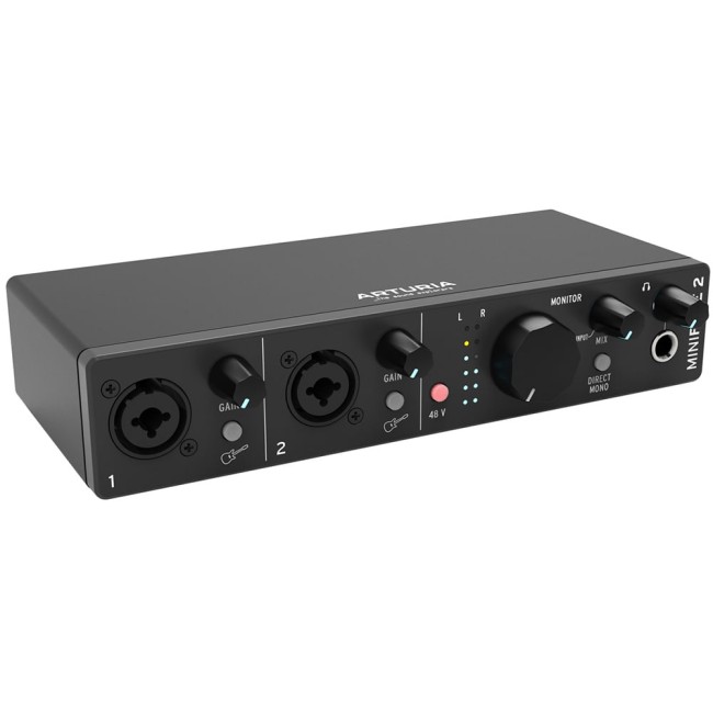 Audio interfeiss Arturia MiniFuse 2 Black