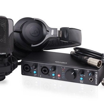 Arturia MiniFuse Recording Pack Black Arturia MiniFuse Recording Pack Black