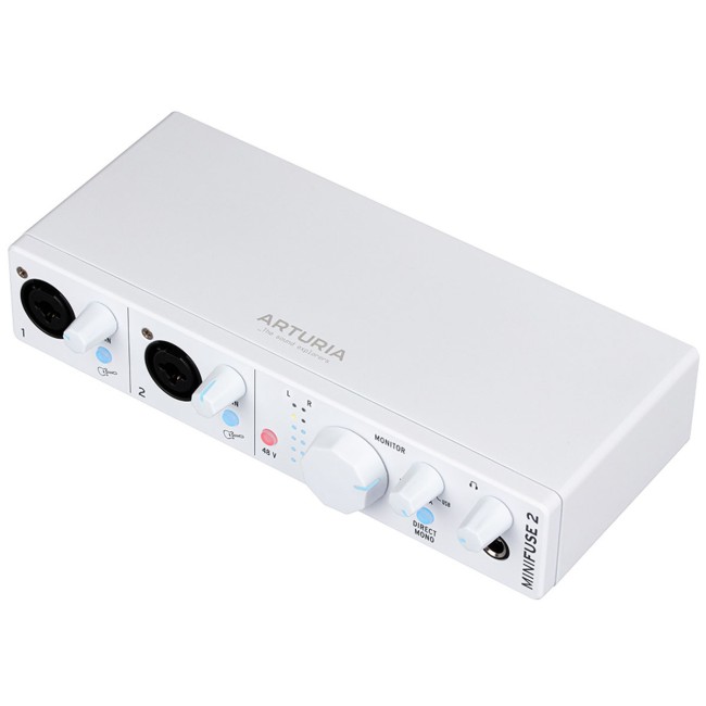 Audio interfeiss Arturia MiniFuse 2 White