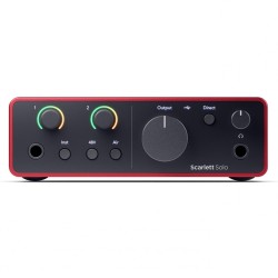 Focusrite Scarlett Solo (4rd Gen) USB Audio Interface