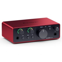 Audio interfeiss Focusrite Scarlett Solo (4th Gen) Audio interfeiss Focusrite Scarlett Solo (4th Gen)