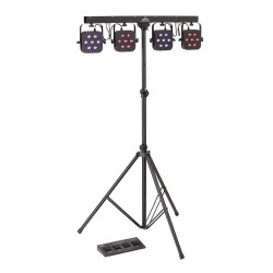 LED gaismu komplekts 4LEDKIT-DJ 7x3W LED gaismu komplekts 4LEDKIT-DJ 7x3W
